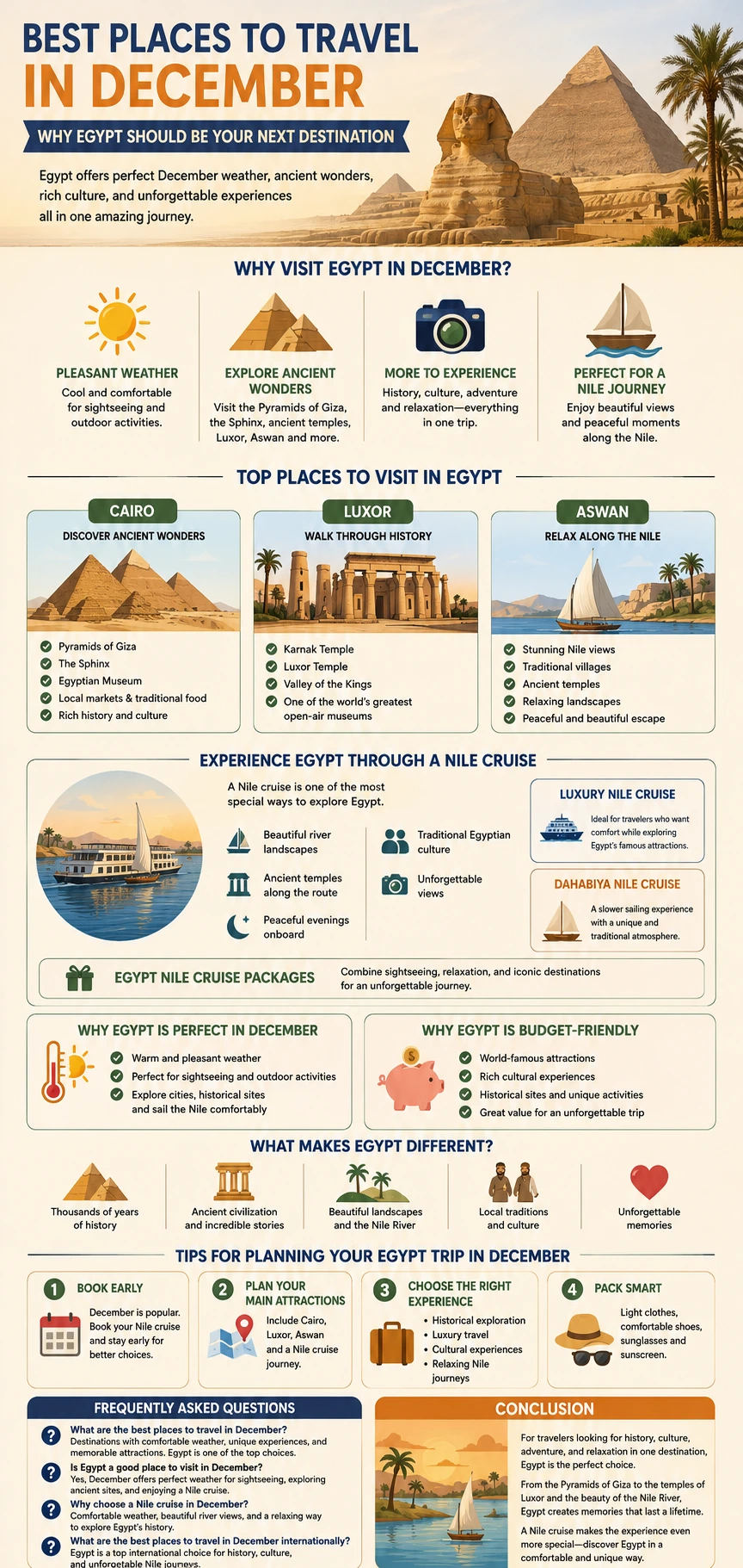 Best Places to Travel in December