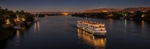 Nile cruise night travel